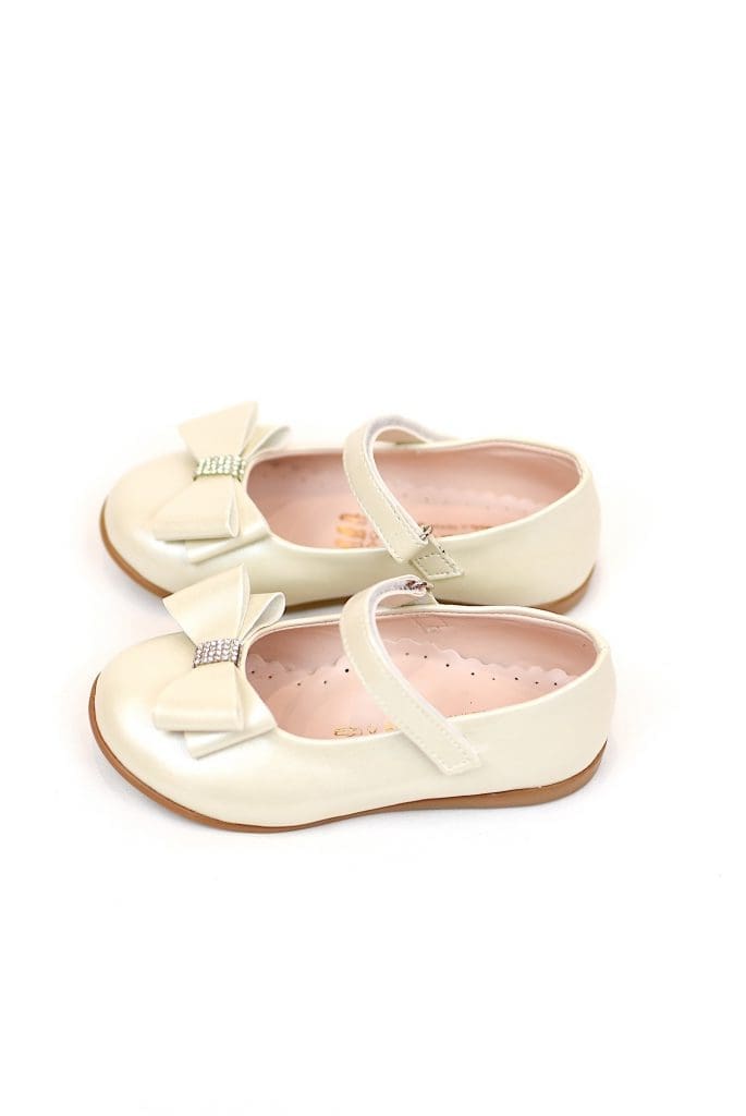 Ivory Flower Girl Shoes