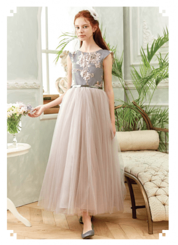 GREY GIRLS OCCASION DRESSES AT QUINN HARPER LONDON