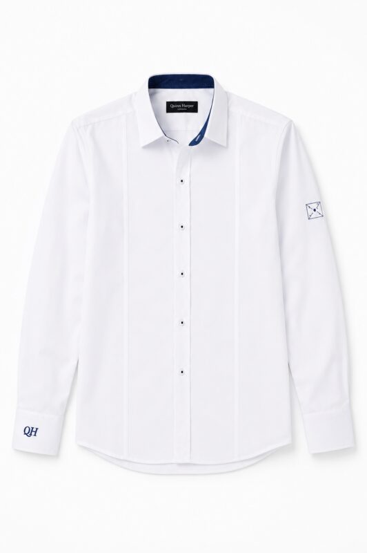 White Cotton Shirt in London UK.