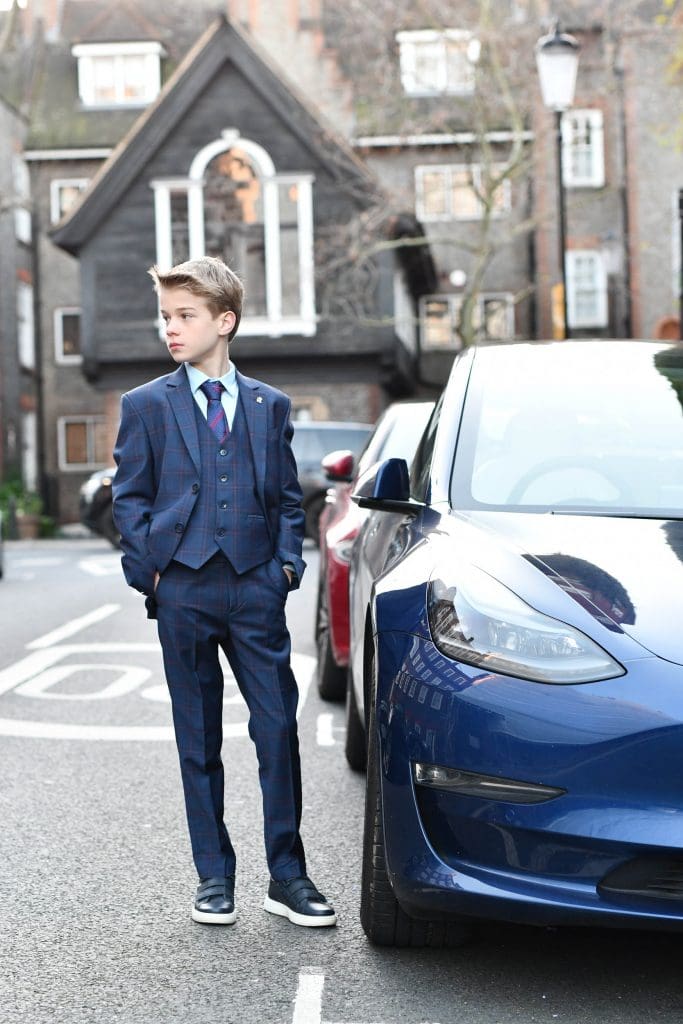 Boys Navy Wool Suit Boys Suits Page Boy Suits Boys Communion Suits and Kids Suits by Quinn Harper Childrens Occasion Wear in the UK scaled