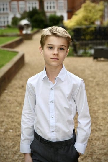 Boys Classic White Shirt Boys Suits Kids Suits Holy communion suits for boys and Page Boy Suits for Weddings from Quinn Harper childrens occasion wear scaled