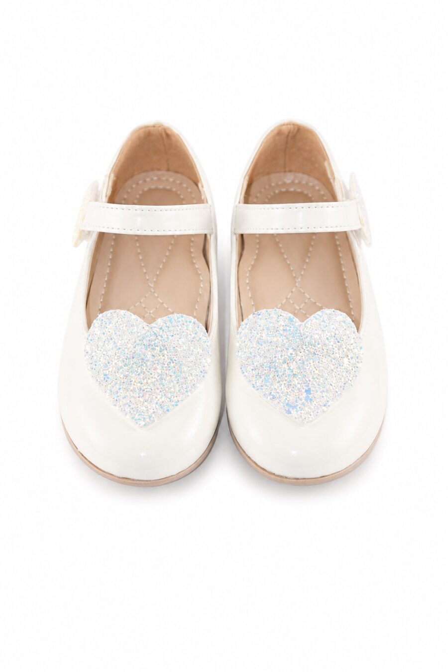 White Occasion Shoes For Little Girls