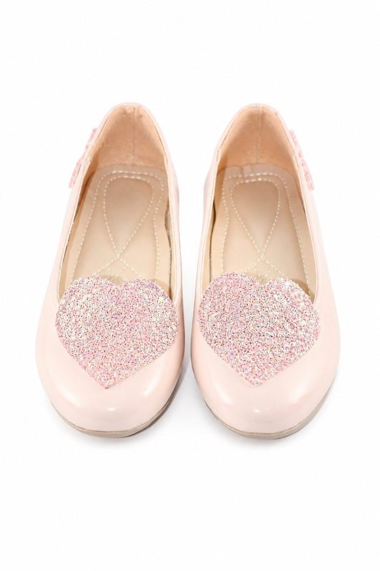 Girls Pink Occasion Shoes