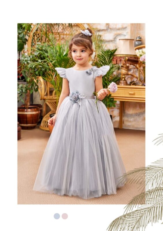 Junior Bridesmaid Dresses 2 Times Blue and 2 Times Pink £155