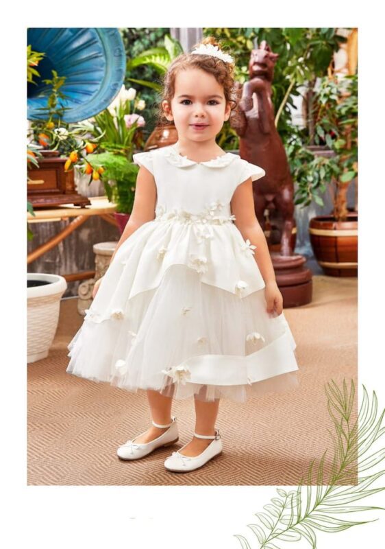 Kids Ivory Flower Girl Dresses 2 Times £145