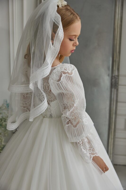Girls Exclusive Dress For First Holy Communion at Quinn Harper Children's Occasion Wear in London UK