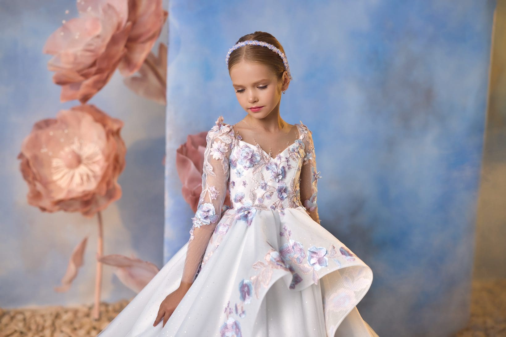 Luxury Flower Girl Dresses, Girls Party Dresses, Holy Communion Dresses, Girls Occasion Dresses, Girls Prom Dresses, Girls Wedding Dresses, Recital Dresses.45.jpg
