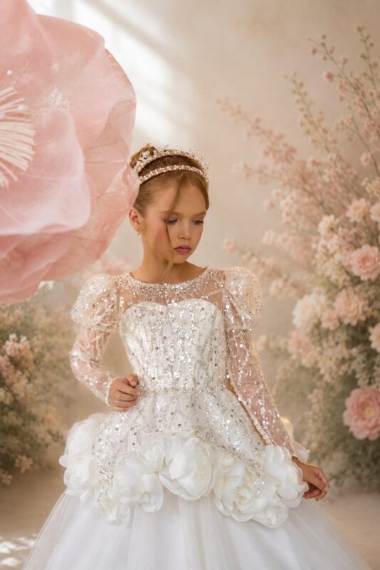 Girls Party Dresses, Girls Holy Communion Dresses and Flower Girl Dresses at Quinn Harper London.2