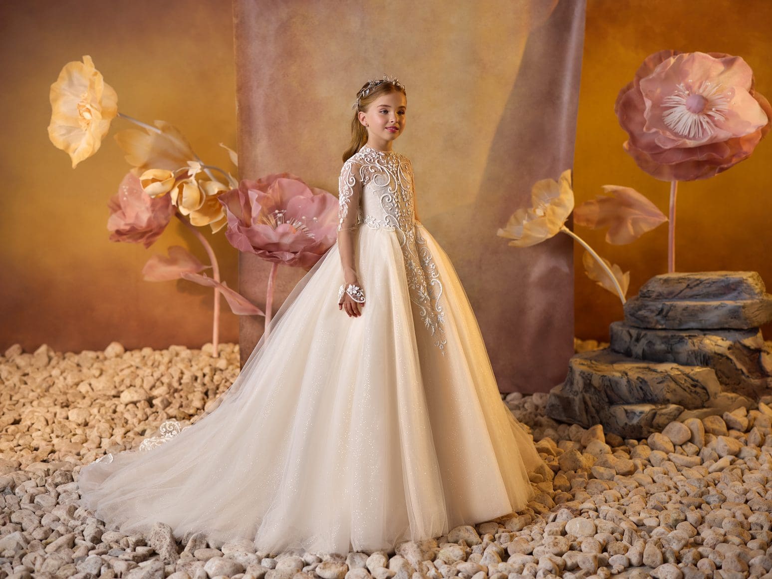 Luxury Flower Girl Dresses, Girls Party Dresses, Holy Communion Dresses, Girls Occasion Dresses, Girls Prom Dresses, Girls Wedding Dresses, Recital Dresses.104.jpg