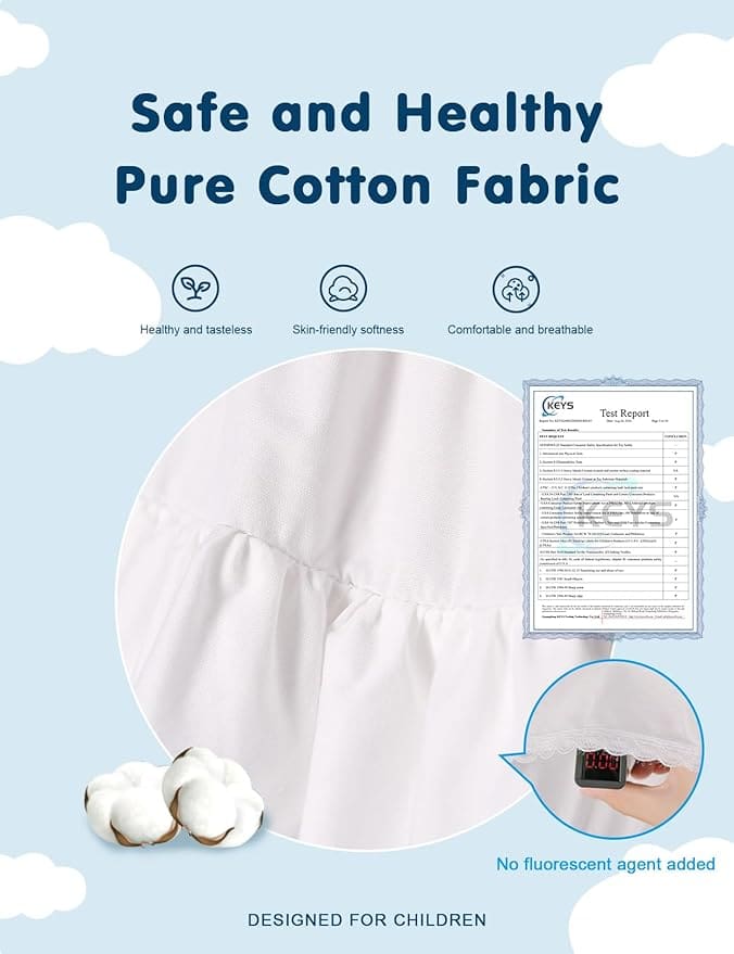 Petticoat Pure Cotton Half Slip with 3 4 Hoops Fluffy Floor Length Report