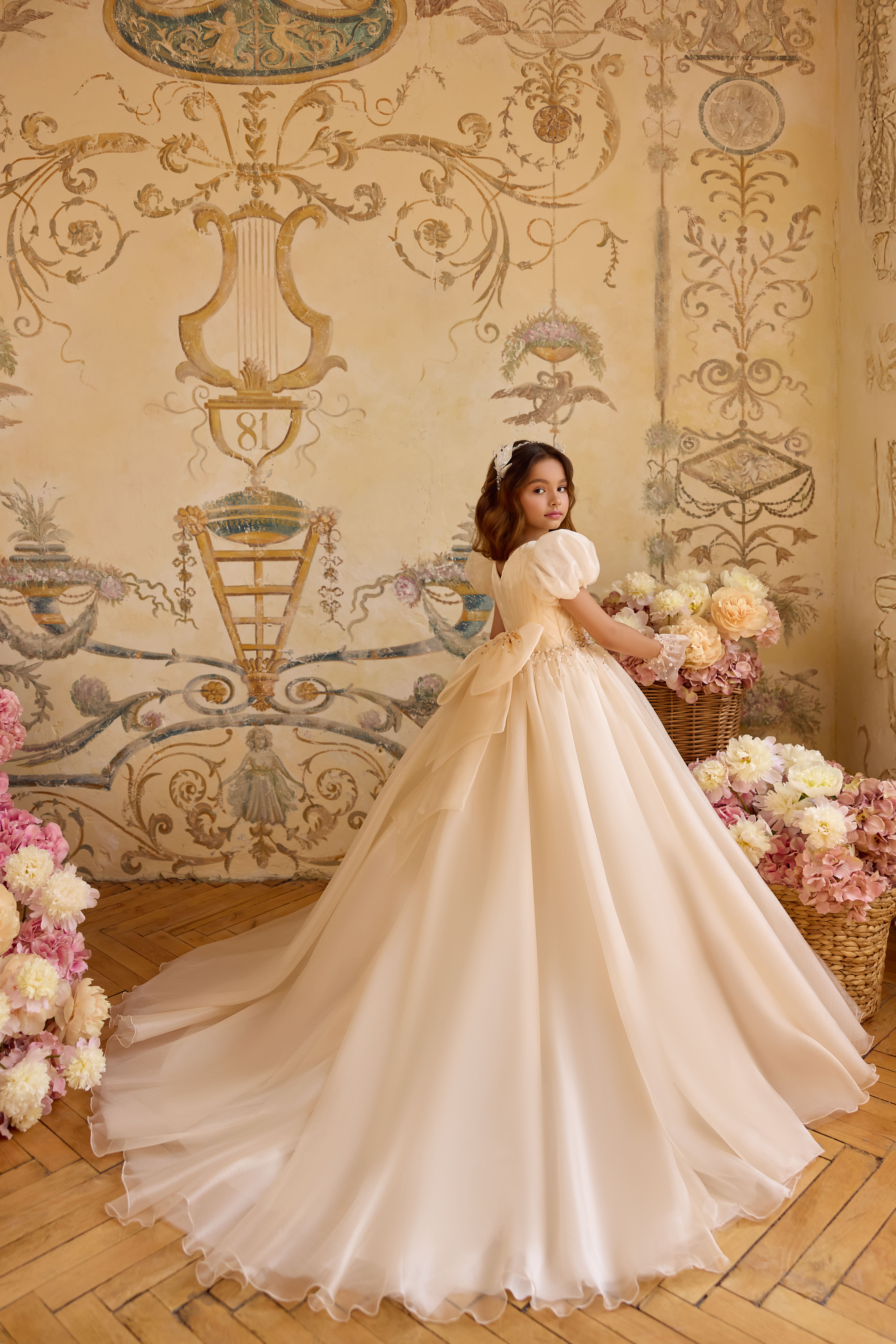 Girls Party Dresses, Flower Girl Dresses, Holy Communion Dresses, Girls Occasion Dresses, Girls Dresses For Weddings,Luxury Girls Dresses at Quinn Harper.114