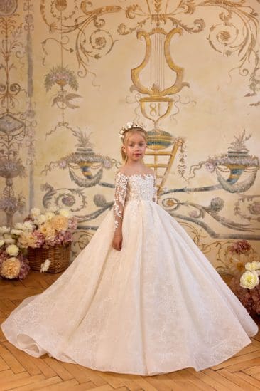 Girls Party Dresses, Flower Girl Dresses, Holy Communion Dresses, Girls Occasion Dresses, Girls Dresses For Weddings,Luxury Girls Dresses at Quinn Harper.146
