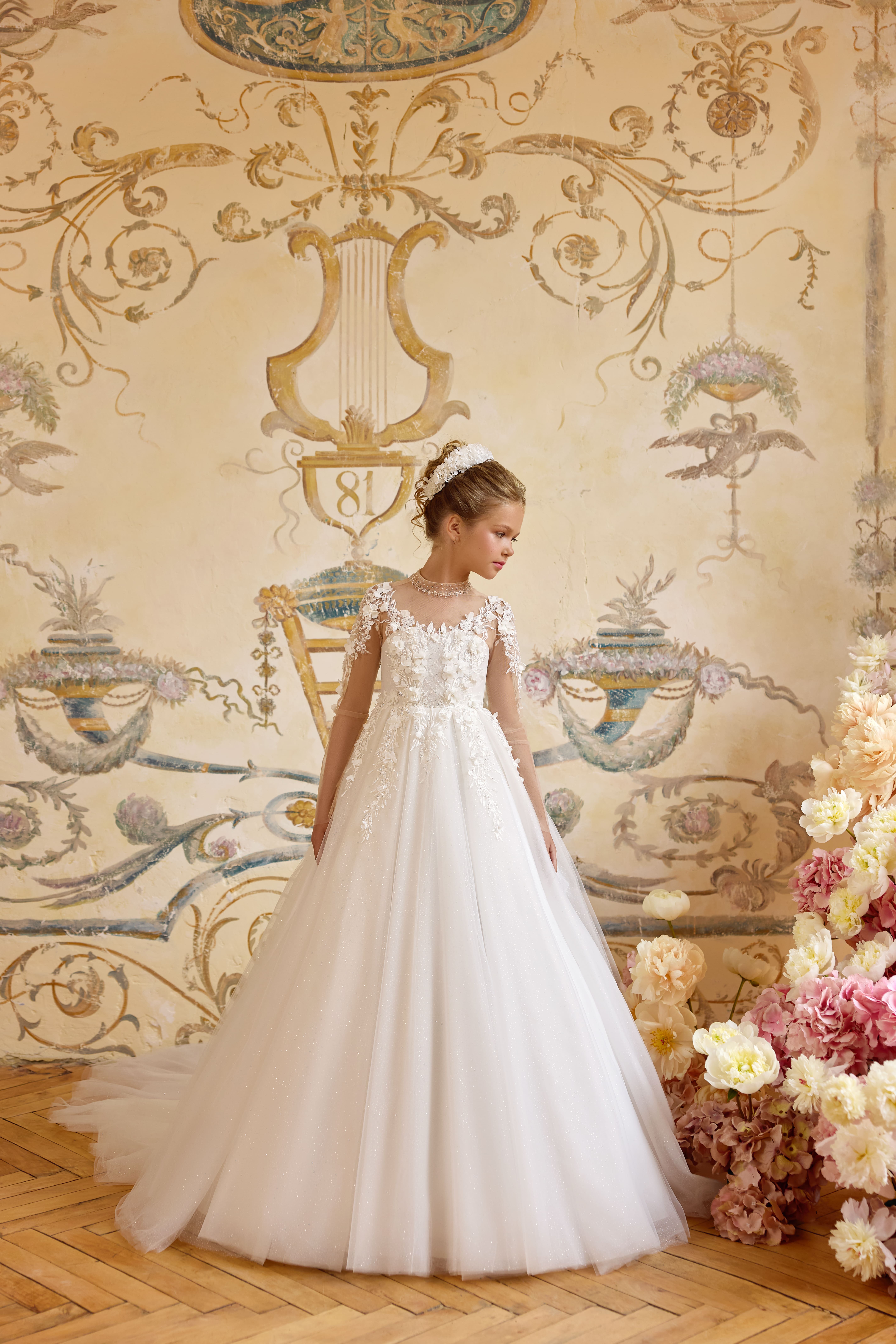 Girls Party Dresses, Flower Girl Dresses, Holy Communion Dresses, Girls Occasion Dresses, Girls Dresses For Weddings,Luxury Girls Dresses at Quinn Harper.152