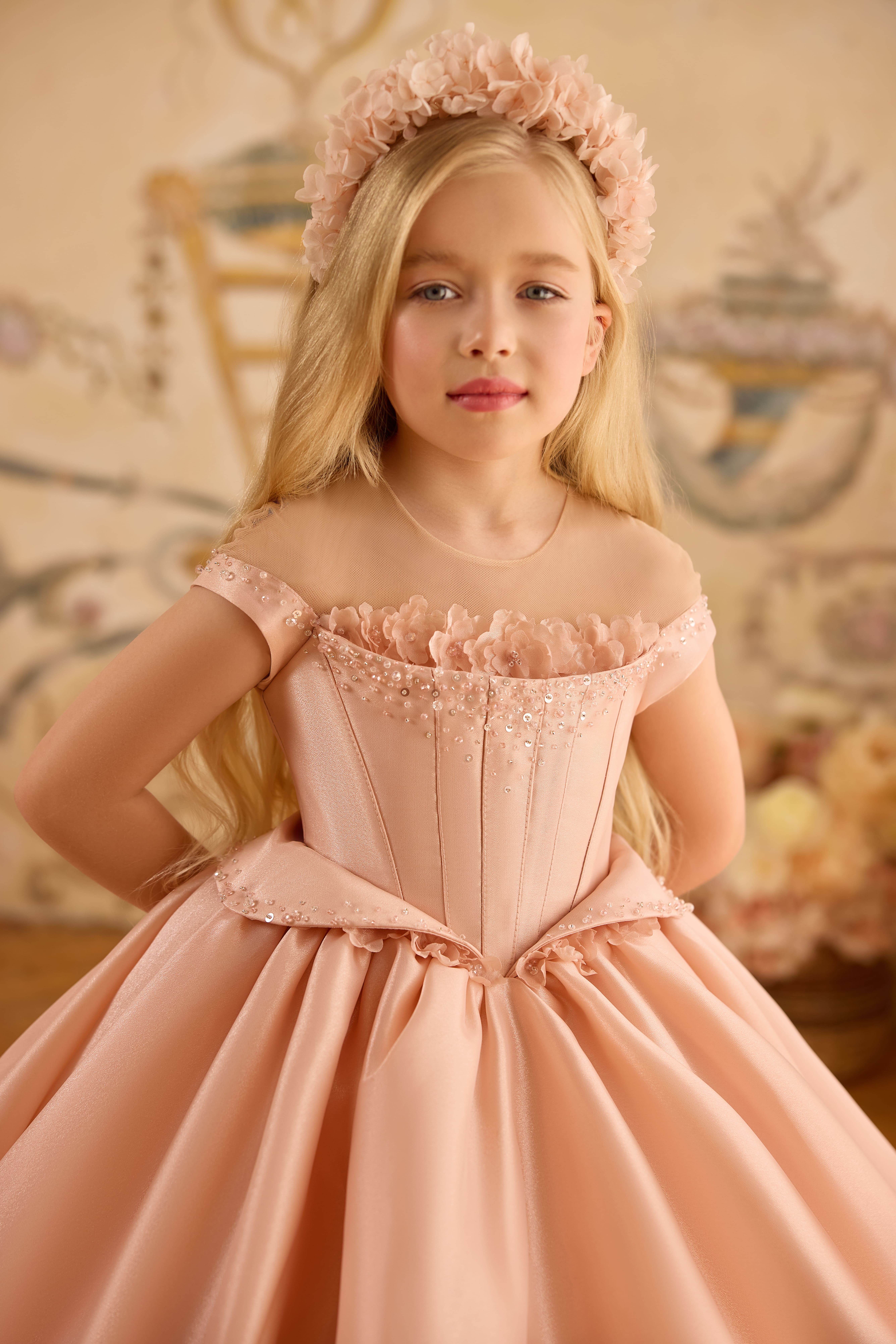 Girls Party Dresses, Flower Girl Dresses, Holy Communion Dresses, Girls Occasion Dresses, Girls Dresses For Weddings,Luxury Girls Dresses at Quinn Harper.5