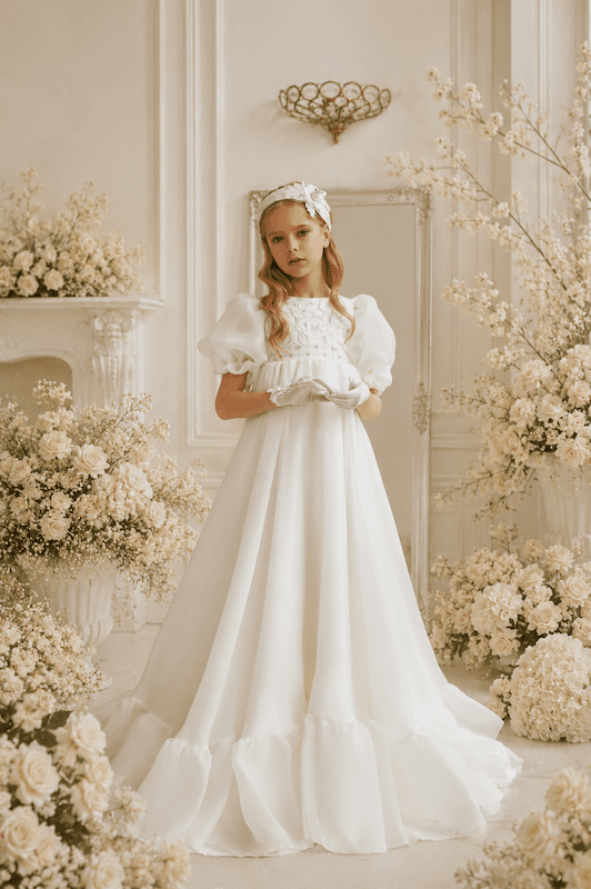 Girls Party Dresses, Girls Holy Communion Dresses and Flower Girl Dresses at Quinn Harper London.13