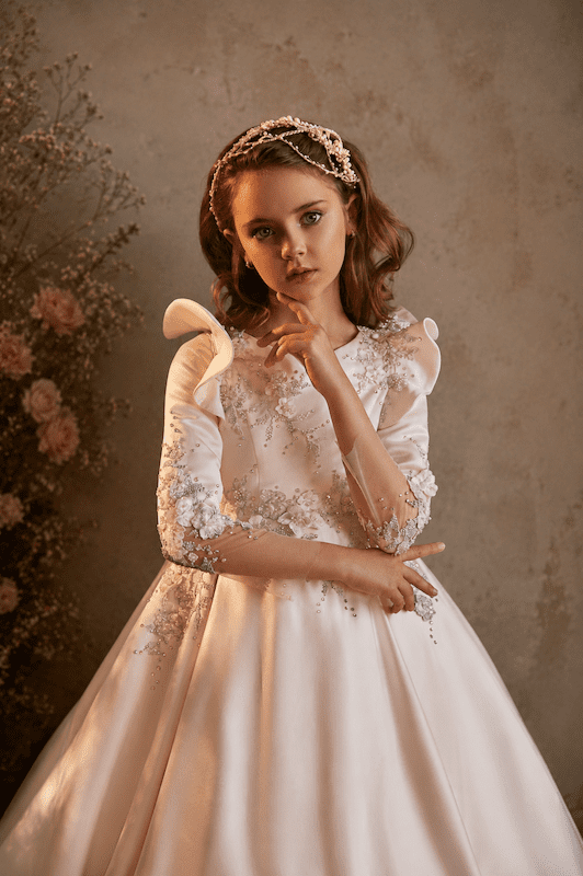 Girls Party Dresses, Girls Holy Communion Dresses and Flower Girl Dresses at Quinn Harper London.15