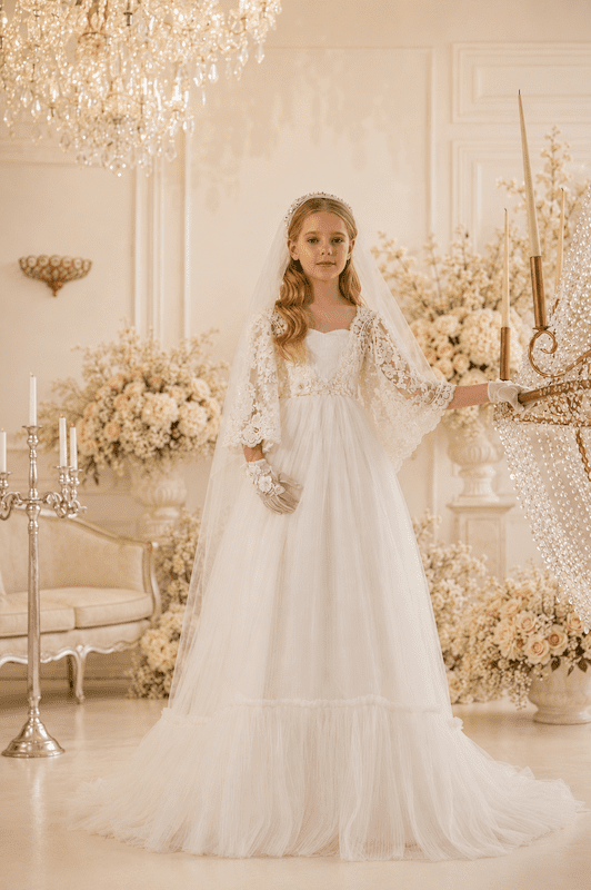 Girls Party Dresses, Girls Holy Communion Dresses and Flower Girl Dresses at Quinn Harper London.9
