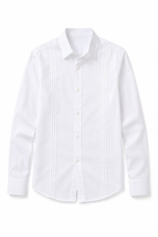 Boys classic white shirt